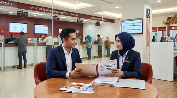 foreign business advisory petaling jaya corporate bank account